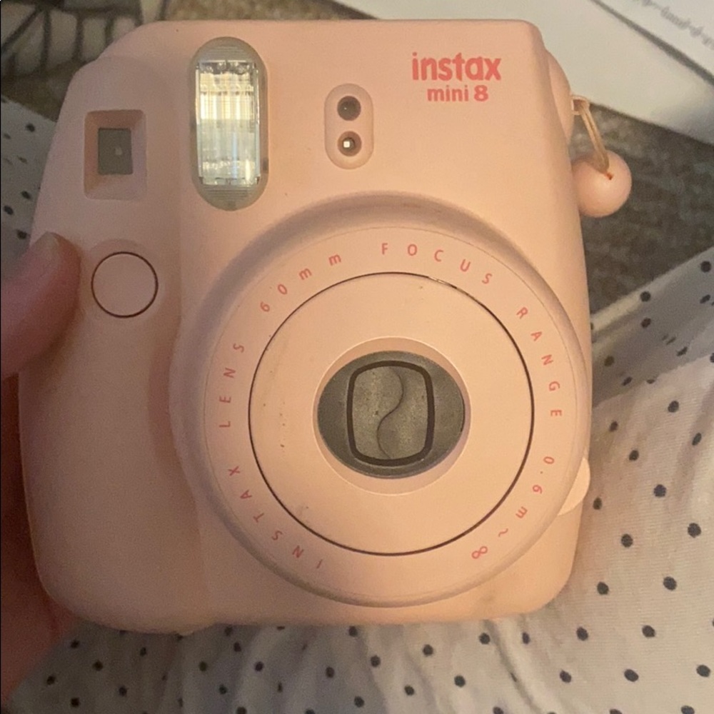 Polaroid Pink Camera